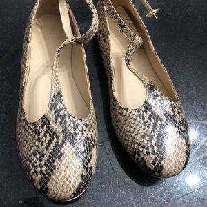 KIDS Jack and Jill Snake printed doll shoes